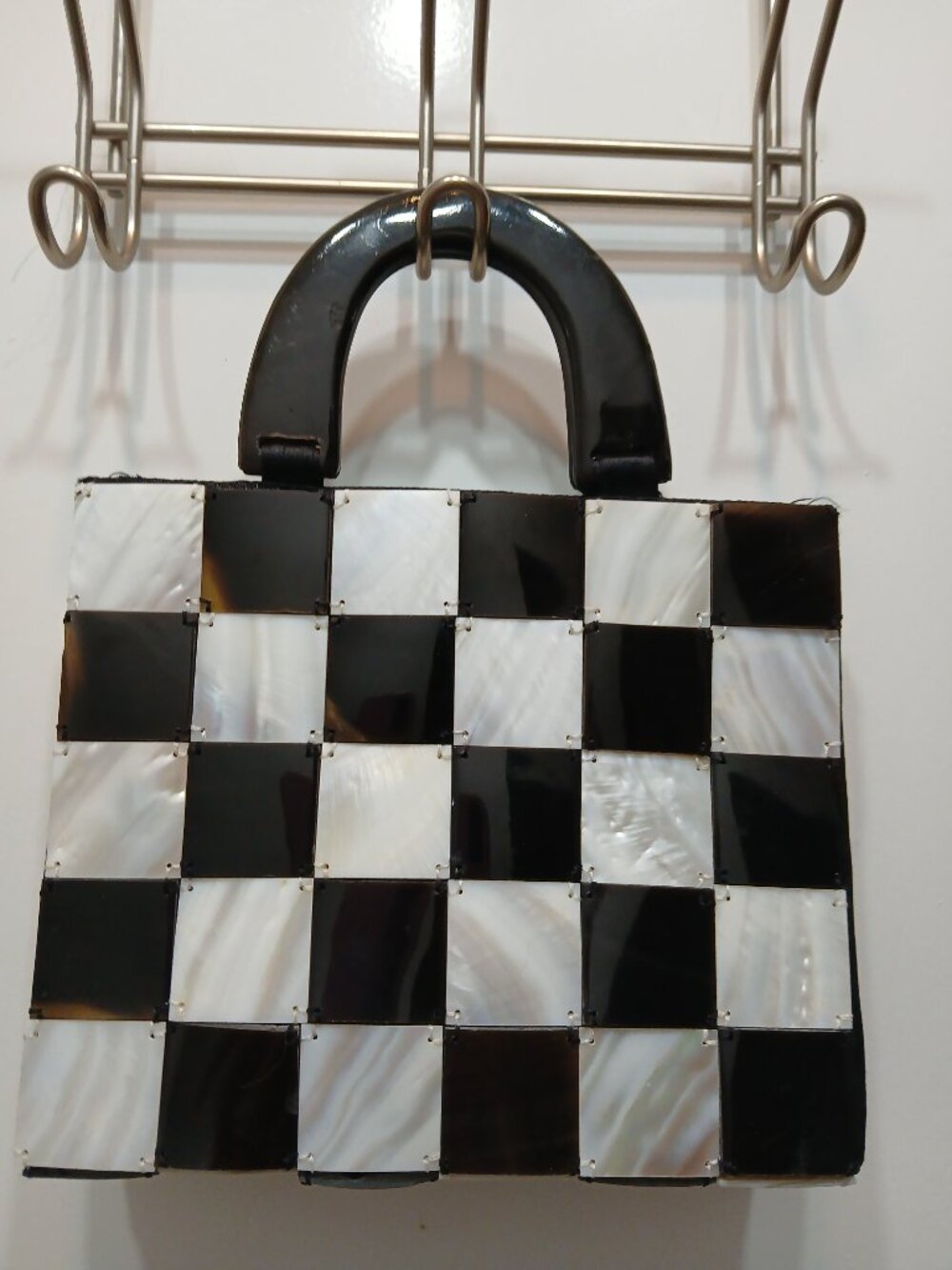Accessorize Checkerboard Shell Mini๐ค๐ค - Picture 10 of 10